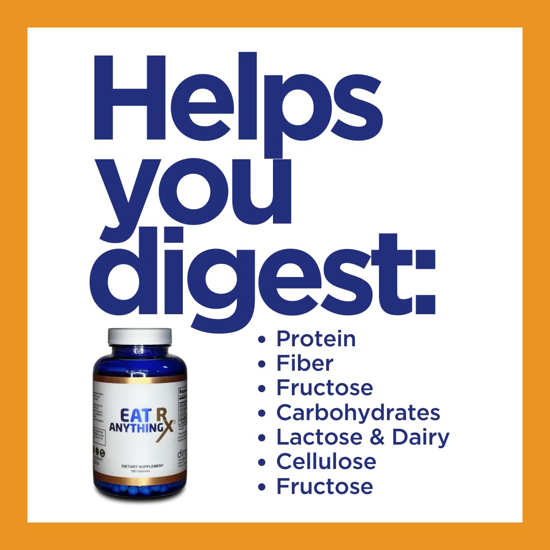 Dirobi Eat Anything Rx Xylose Isomerase Supplement, Digestive Enzymes for Fructose DirobiBuy Supplements Australia