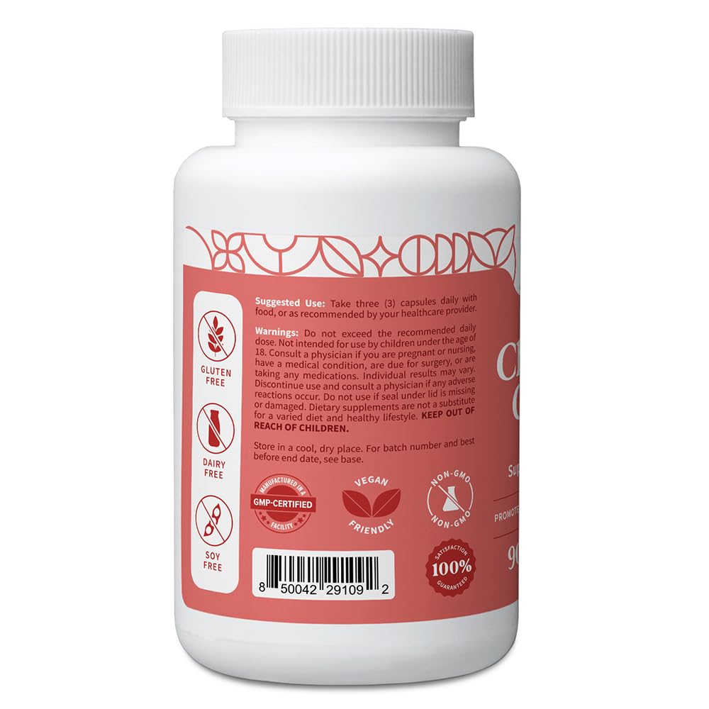 Pattern Wellness Cholesterol Complex Supplement – Supports Overall Well-Being – 3rd Party Lab Tested – 90 Vegan Capsules Pattern WellnessBuy Supplements Australia