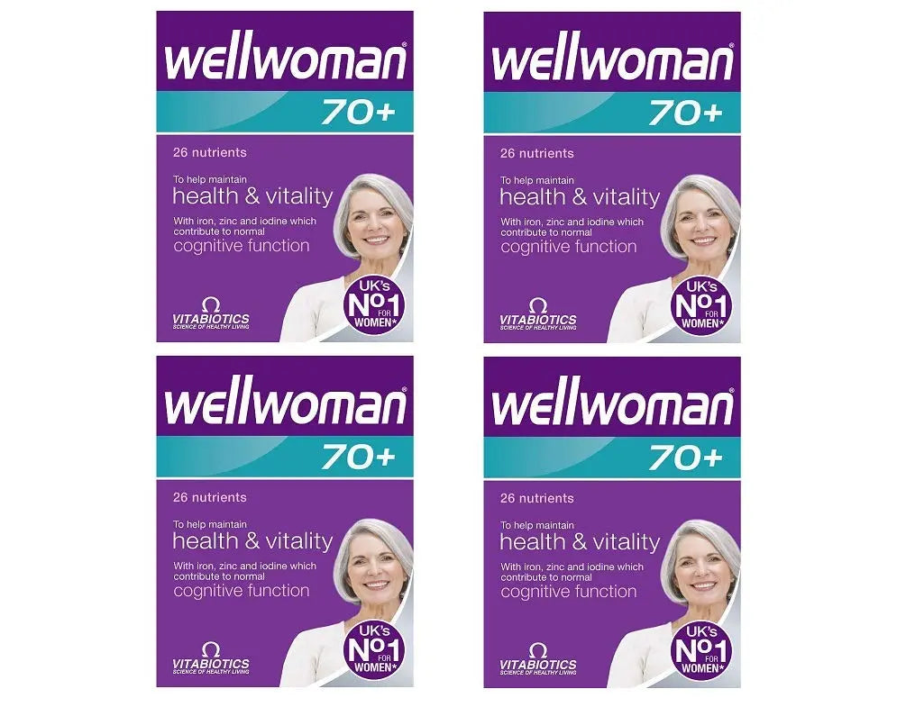 Wellwoman 4 X 70+ 30 Tablets Wellwoman