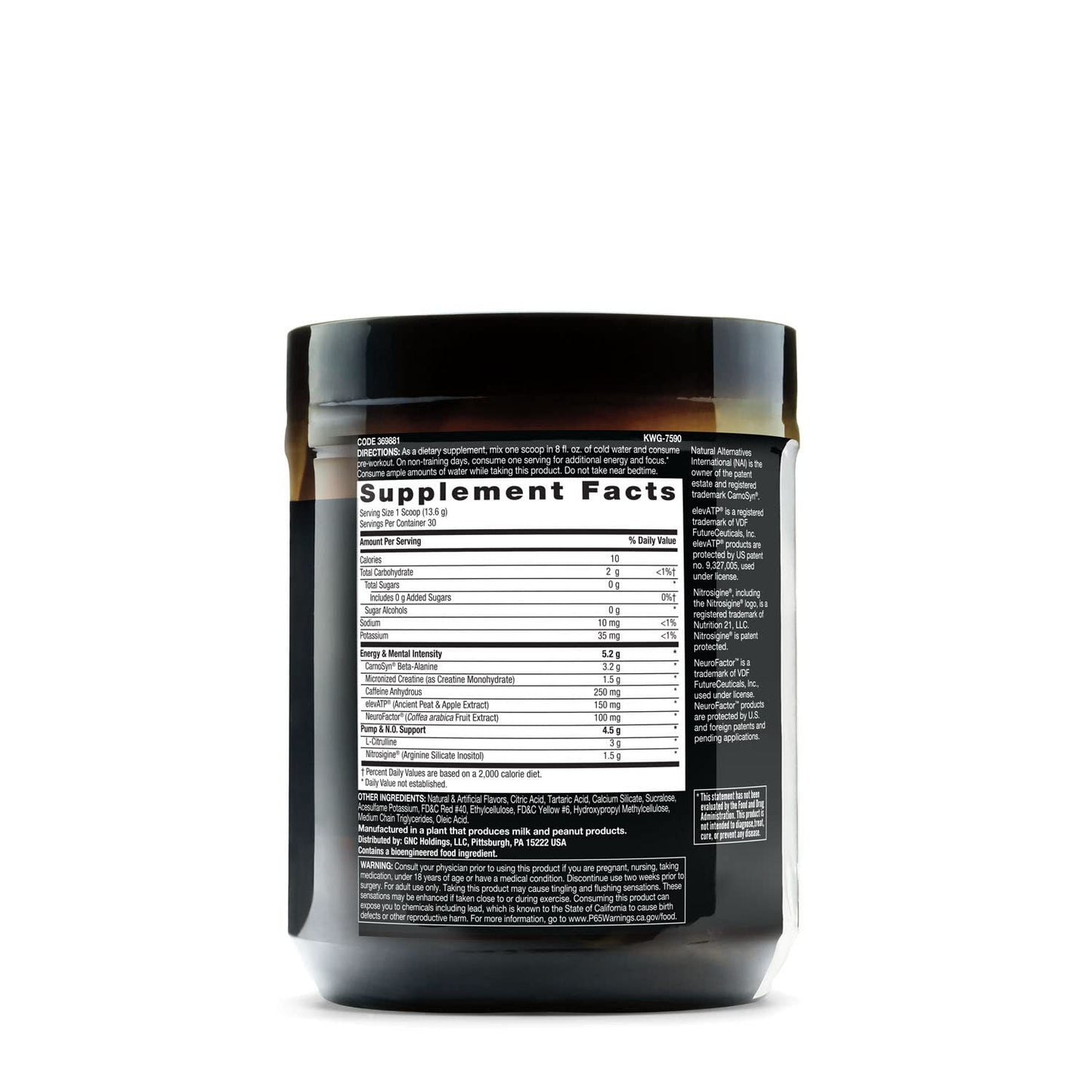 BEYOND RAW LIT | Clinically Dosed Pre-Workout Powder | Contains Caffeine, L-Citrulline BEYOND RAWBuy Supplements Australia