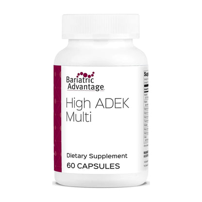 Bariatric Advantage High ADEK Multi - for Bariatric Surgery Patients - Multivitamin with Vitamins A, D, E, K & Trace Minerals Bariatric Advantage