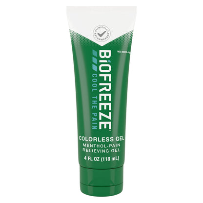 Biofreeze Gel Menthol Pain Relieving Colorless Gel 4 FL OZ Tube For Pain Relief Associated With Sore Muscles, Arthritis, Simple Backaches, And Joint Pain BiofreezeBuy Supplements Australia