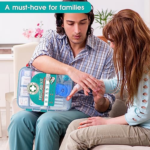 General Medi 420 Pieces Professional First Aid Kit - HardCase First Aid Box - Contains General MediBuy Supplements Australia