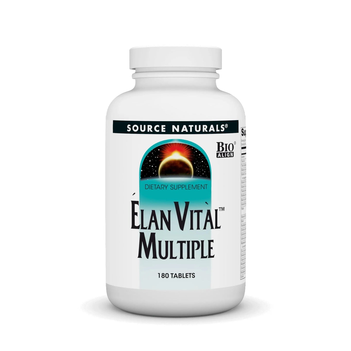 Source Naturals Elan Vital Multiple - Supports Brain, Heart, Liver, Immune, Energy Boost - 180 Tablets Source NaturalsBuy Supplements Australia