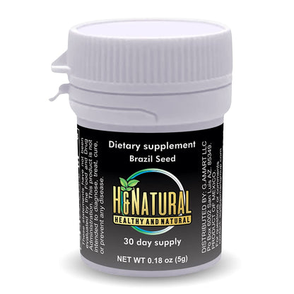 H&Natural 2 Pack! Brazil Seed Dietary Supplement 60 Pieces, Pure Natural Semilla de Brasil H&NaturalBuy Supplements Australia
