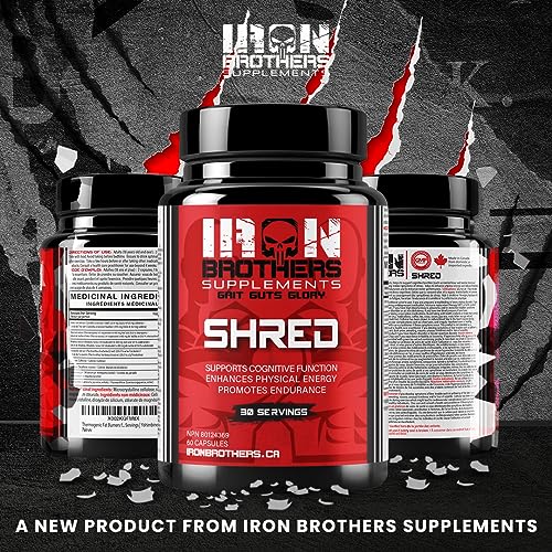 Shred for Men & Women | Strong Appetite Suppressant for Weight Loss Management Iron Brothers SupplementsBuy Supplements Australia
