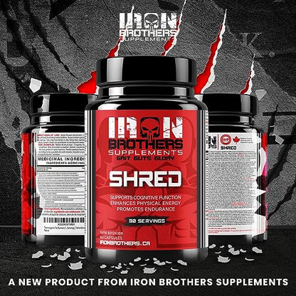 Shred for Men & Women | Strong Appetite Suppressant for Weight Loss Management Iron Brothers SupplementsBuy Supplements Australia