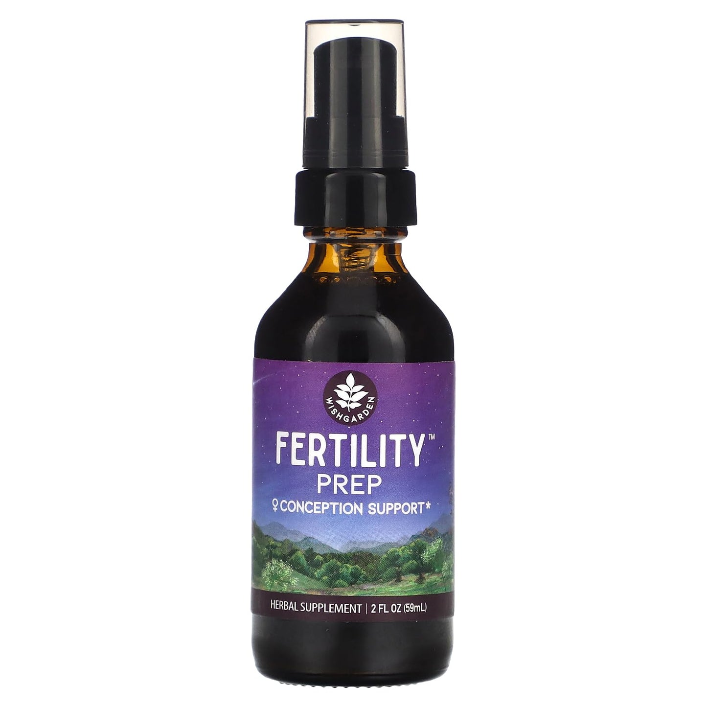 WishGarden Herbs Fertility Prep - All-Natural Fertility Herbal Supplement with Vitex, Red Maca & Raspberry Leaf, Supports Healthy Hormone Balance for Women, Optimal Uterine Health & Conception, 2oz WishGardenBuy Supplements Australia
