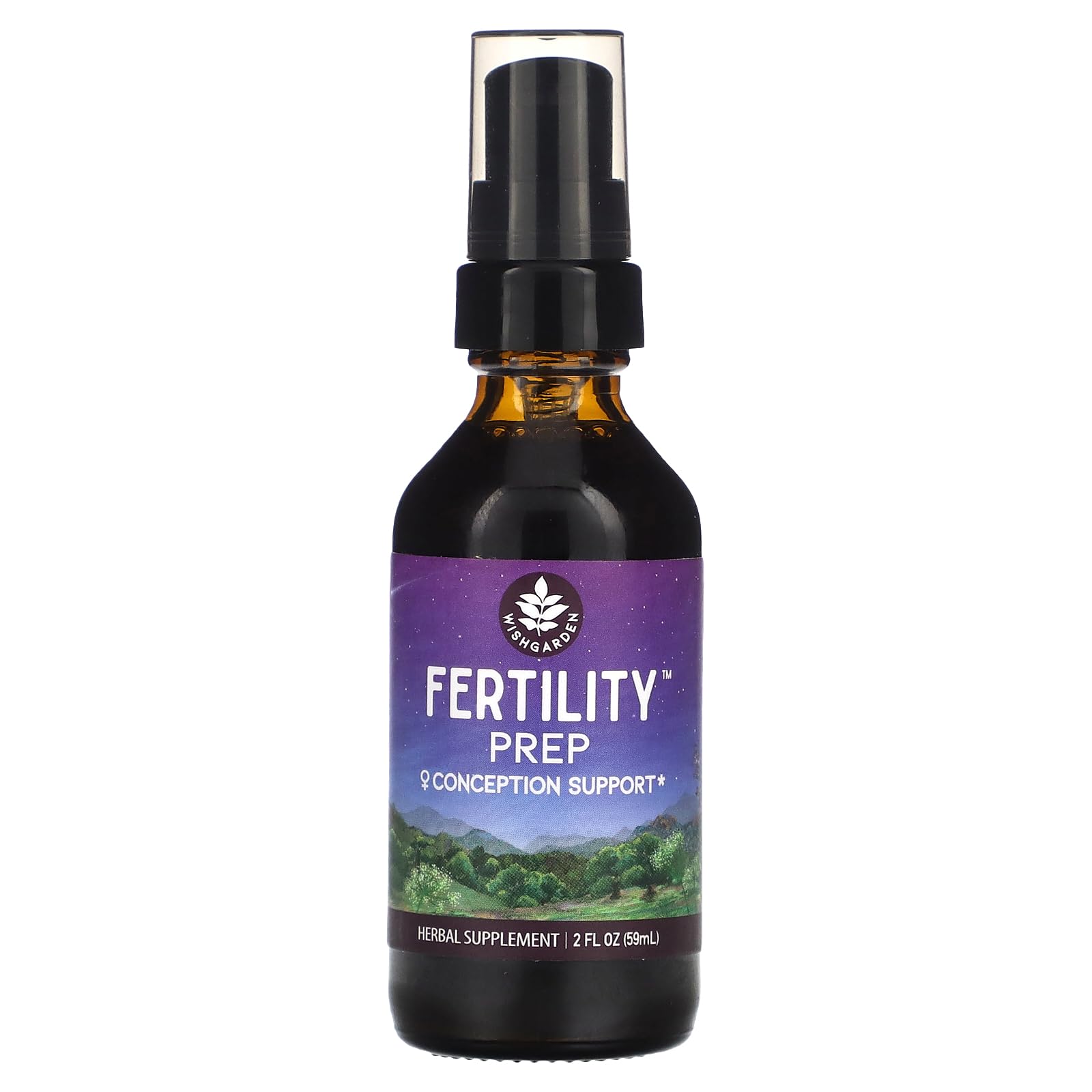 WishGarden Herbs Fertility Prep - All-Natural Fertility Herbal Supplement with Vitex, Red Maca & Raspberry Leaf, Supports Healthy Hormone Balance for Women, Optimal Uterine Health & Conception, 2oz WishGardenBuy Supplements Australia