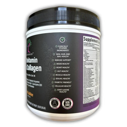 Antioxed Multi Collagen Multivitamin for Women+Men, Keto, Skin, Joint, Cognitive, Heart, Sensual, & Immune Health, Hydrolyzed Peptides, Antioxidants, Probiotics AntioxedBuy Supplements Australia
