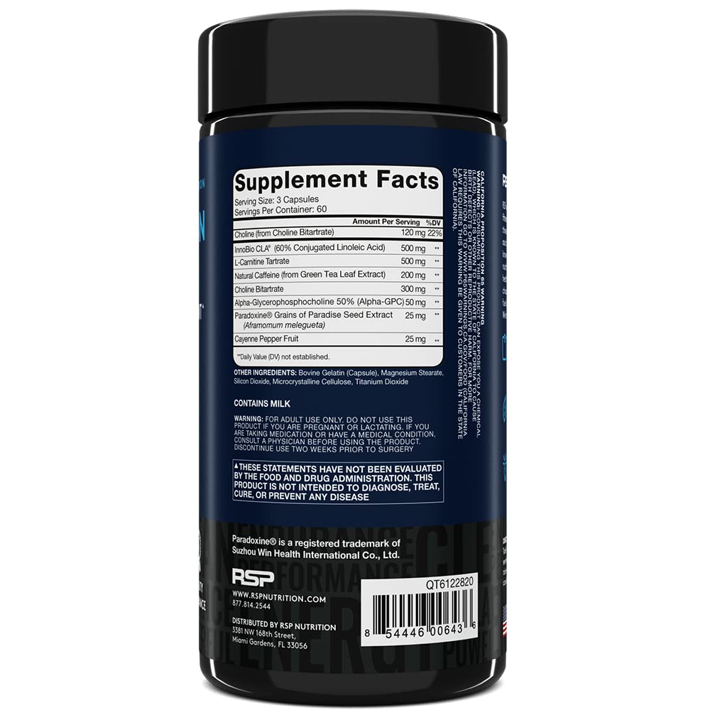 RSP Nutrition QuadraLean Thermogenic Fat Burner for Men & Women, Weight Loss Supplement RSP NUTRITIONBuy Supplements Australia