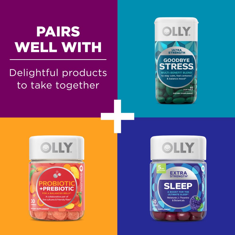 OLLY Extra Strength Elderberry Gummies, Immune Support, 450mg Elderberry, Vitamin C OLLYBuy Supplements Australia