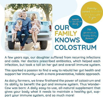 WONDERCOW Bovine Colostrum Superfood Creamer Supplement Powder w/Organic Lions Mane Mushroom & Coconut Milk Powder MCTs | Functional Sugar Free Keto Coffee, Smoothie & Drink Mix Unsweetened WONDERCOWBuy Supplements Australia