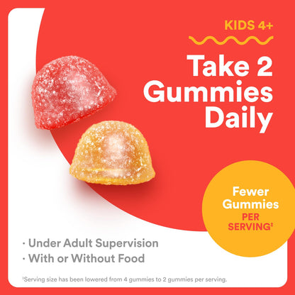 SmartyPants Kids Multivitamin Gummies - Improved Formula: Omega 3 (DHA/EPA), Vitamins D3, C, B12, B6, Vitamin A, K & Zinc SmartyPantsBuy Supplements Australia