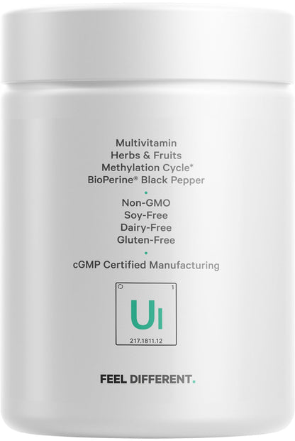 Codeage Ultra Life Telomeres Supplement - 5 MTHF Folate Vitamin B9, Vitamin B12 Methylcobalamin, Vitamin D3, L-Theanine, Ashwagandha - 3-Month Supply - DNA, Methylation Cycle - Non-GMO - 90 Capsules CodeageBuy Supplements Australia