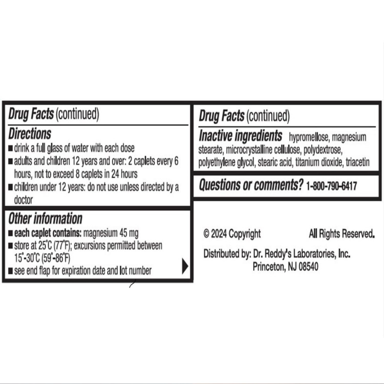 Doans Extra Strength Pain Reliever 24 Count (Pack of 4) DoansBuy Supplements Australia