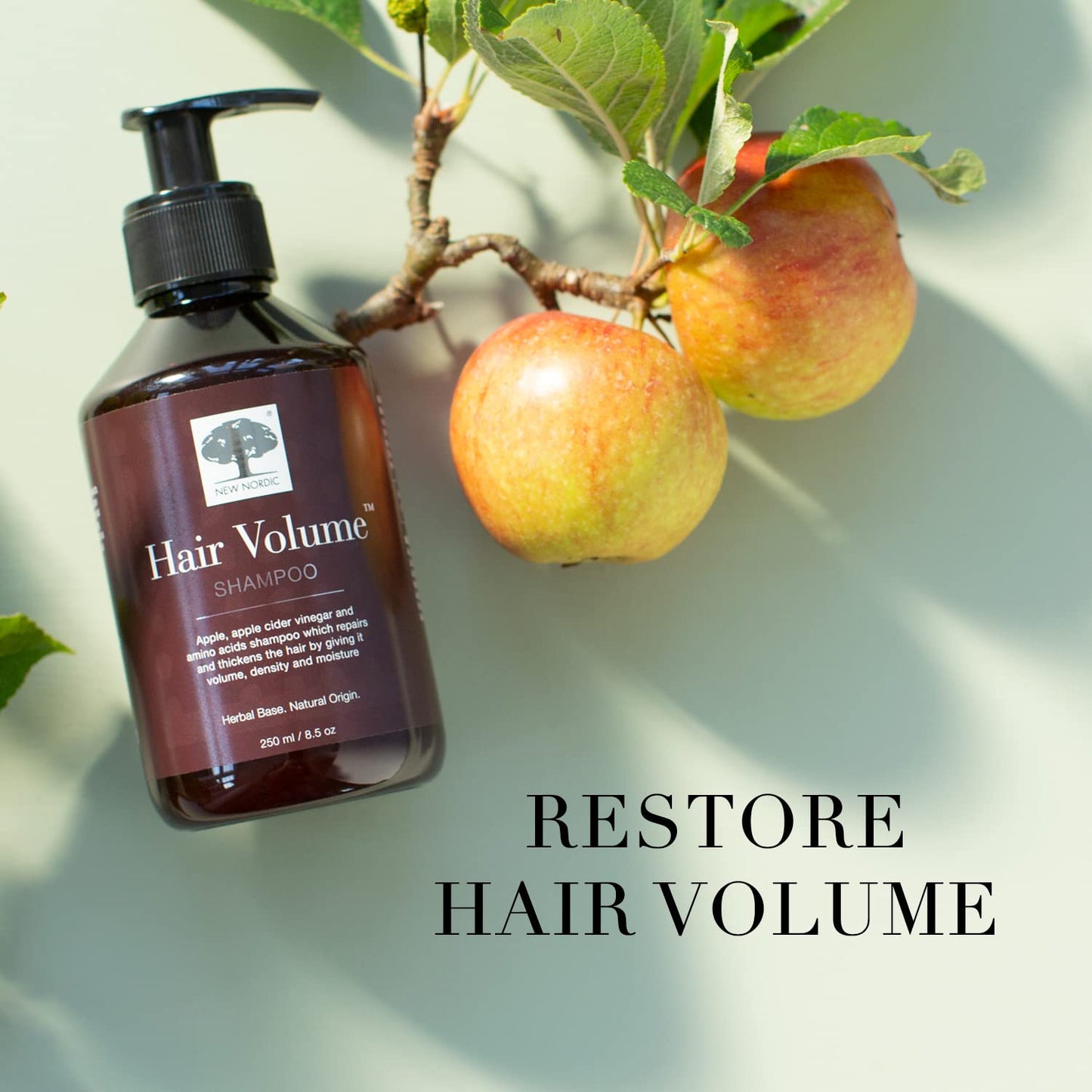 New Nordic Hair Volume Shampoo 250ml - Herbal Volumising Shampoo For Dry Damaged Hair - Suitable for Men and Women NEW NORDICBuy Supplements Australia