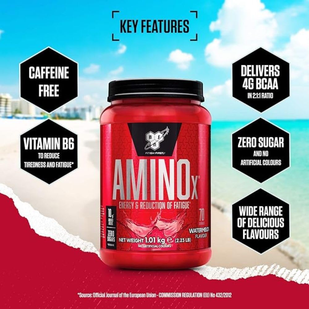 BSN Nutrition Amino X Supplement with Vitamin D, Vitamin B6 and Amino Acids BSNBuy Supplements Australia