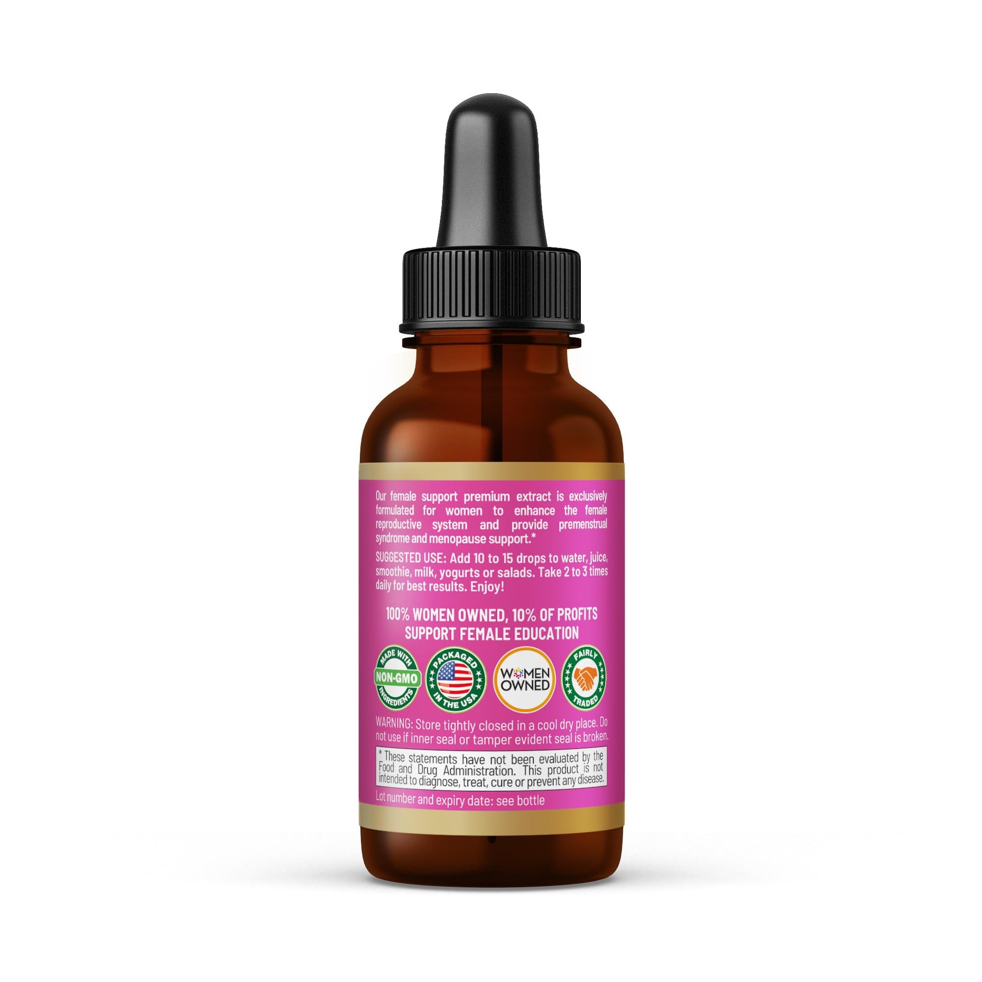 Herbal Goodness Female Support Supplement 1 Fl. oz – Natural Herbal Blend for Women’s Hormonal Health, Energy & Wellness – Adaptogenic Liquid Formula – Non-GMO, Gluten-Free – 1 Bottle Herbal GoodnessBuy Supplements Australia
