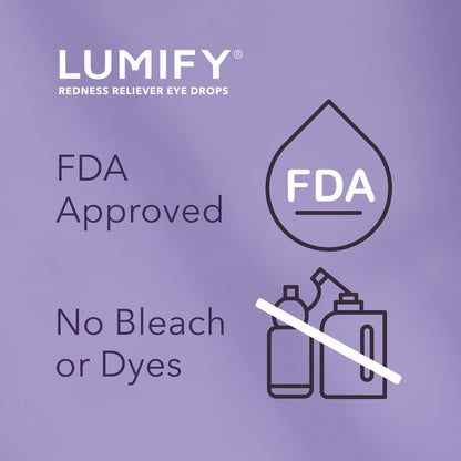 LUMIFY Eye Drops for Red Eyes, Redness Reliever for Brighter Looking Eyes, Works in 1 Minute & Lasts Up to 8 Hours, Eye Drops, 0.17 Fl Oz (5 mL) LUMIFY buy supplements Au