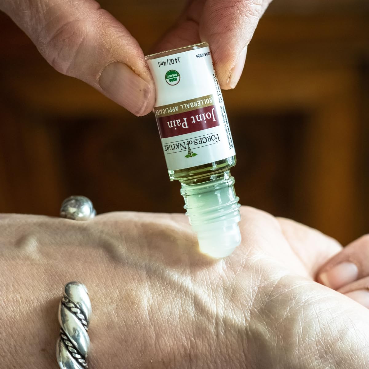 Forces of Nature -Natural, Organic Joint Pain Relief (4ml) Non GMO, No Harmful Chemicals -Alleviate Stiffness, Inflammation from Arthritis, Rheumatoid and Osteoarthritis, Increase Circulation Forces of NatureBuy Supplements Australia