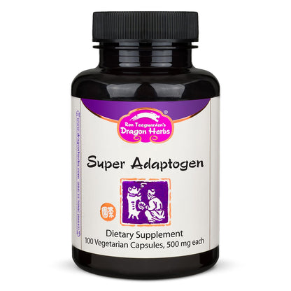 Dragon Herbs Super Adaptogen | All Natural Supplement to Support Well-Being, Mood, Immune Function, Strong Adaptive Response | All Natural Ingredients, Non-GMO (100 Capsules, 500 mg Per Capsule)” Dragon HerbsBuy Supplements Australia