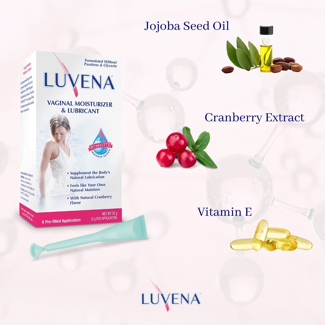 Luvena Moisturizer - Vaginal Moisturizer & Menopause Support for Women - Feminine Intimate LUVENABuy Supplements Australia