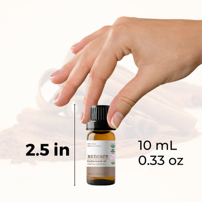 xencare Cedarwood USDA Organic Essential Oil | 100% Pure Natural Undiluted XenCareBuy Supplements Australia