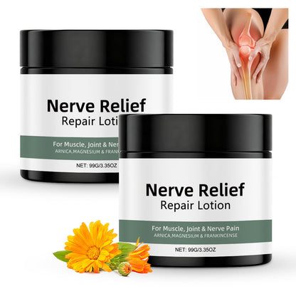 Vincofoo 2PC Nerve Relief Repair Lotion Cream, Neuropathy Lotion with Arnica, Deeply Moisturizes Skin, Keep Soft Smooth, Suitable for Muscle, Lumbar, Neck, Hands and Feet VincofooBuy Supplements Australia