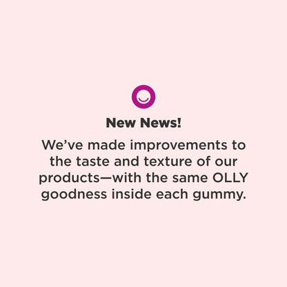 OLLY Teen Girl Multi Gummy, Healthy Skin and Immune Support, 15 Essential Vitamins, Biotin, Zinc, Calcium, Chewable Multivitamin OLLY