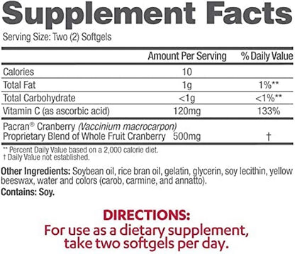 AZO Complete Feminine Balance Daily Probiotics for Women (60 Count) + Cranberry Softgels AZOBuy Supplements Australia