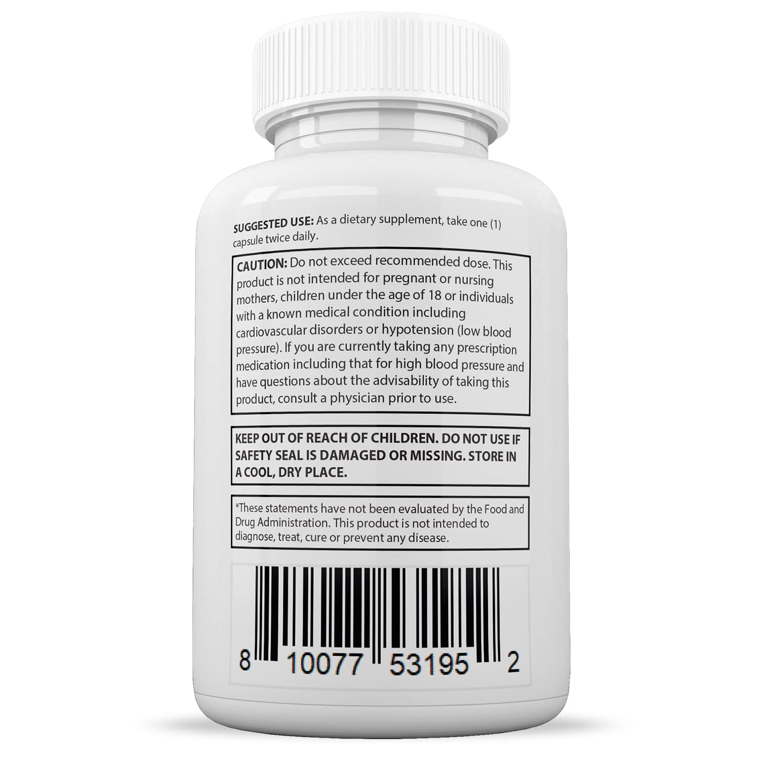 Justified Laboratories (2 Pack Blood Balance Advanced Formula 620MG Formula Supplement Pills 120 Capsules Justified LaboratoriesBuy Supplements Australia
