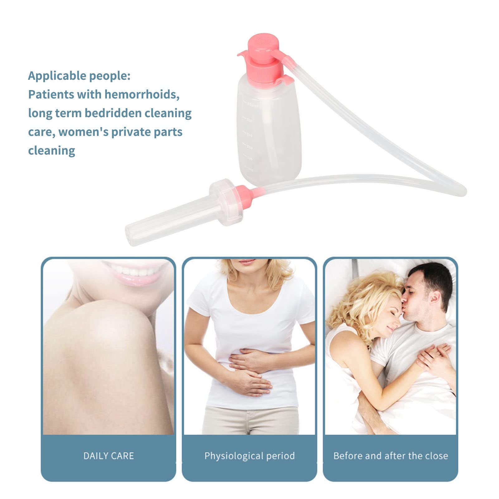 Vaginal Douche Cleaner,350ml Vaginal Cleanser Vaginal Douche Reusable Vaginal Cleansing System BrrnooBuy Supplements Australia