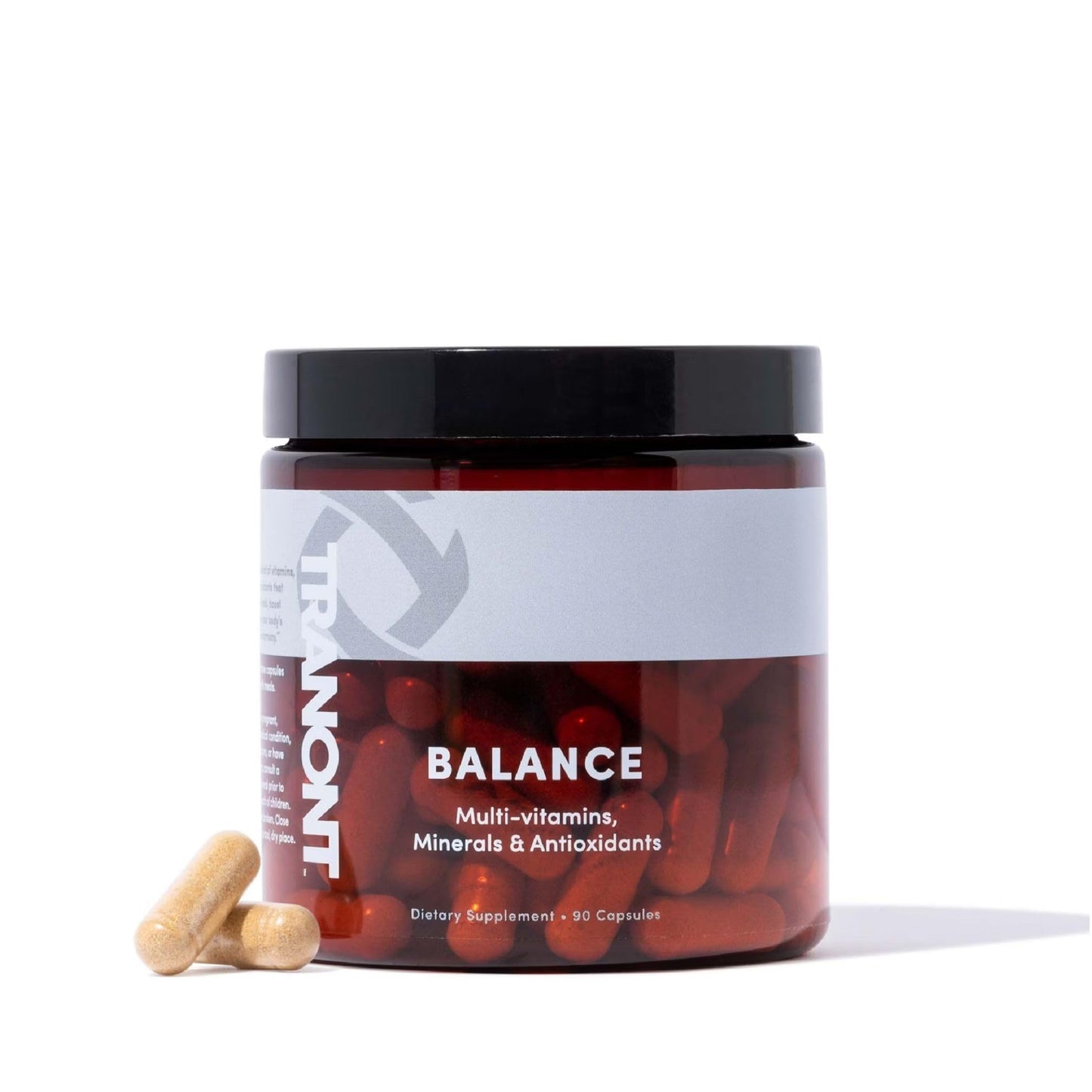 Tranont Balance | 90 Count | Multi-Mineral & Vitamin Capsules for Adults | Vitamin C, A, and E Magnesium, Zinc, Calcium, and Iodine | Boosts Immunity, Energy, and Digestion | Gluten Free, Vegetarian TranontBuy Supplements Australia
