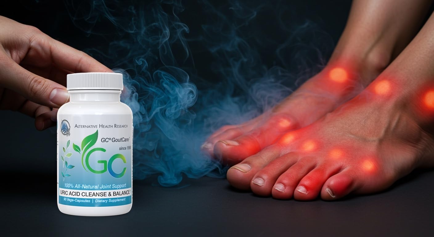 GC® GoutCare: Uric Acid Control | Uric Acid Prevention | Joint Health Supplement | Joint Relief | with Turmeric, Celery Seed Extract, Milk Thistle and More | 90 Capsules per Bottle | Non-GMO Alternative Health Research LLCBuy Supplements Australia