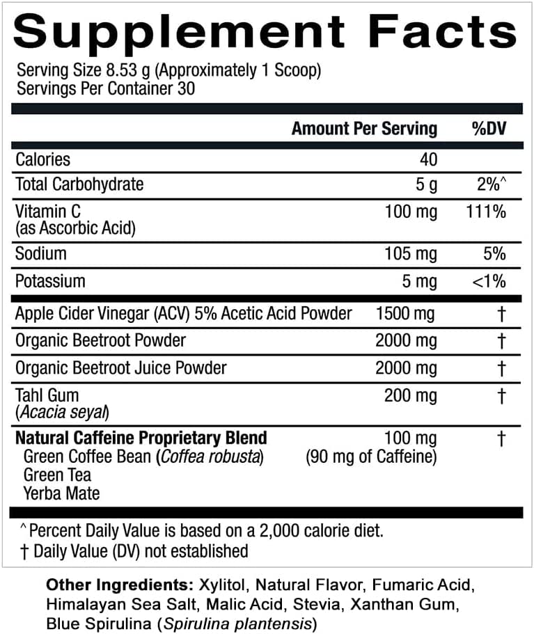 Essential Elements PreWorkout Powder with Beet Root & ACV | Superfood Energy Supplement Essential ElementsBuy Supplements Australia