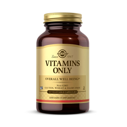 Solgar - Vitamins Only, 90 veggie caps SolgarBuy Supplements Australia