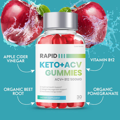 Rapid Keto ACV Gummies, Rapid Keto + ACV Gummies, Weight Management Advanced Gold NutraBuy Supplements Australia