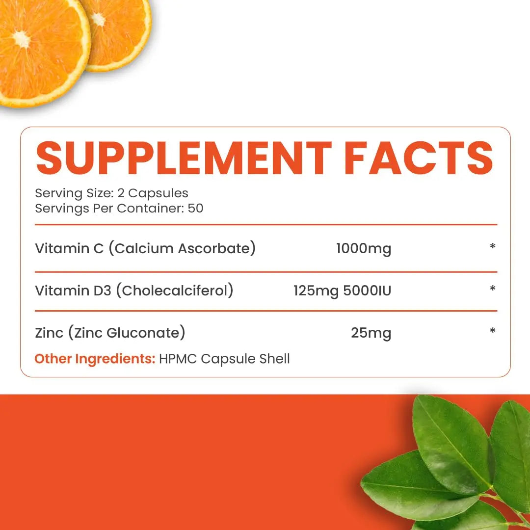 Integral Wellness - Vitamin Complex w/Vitamin D3, C, K2 and Zinc (100 Capsules) - Filler Free, 3rd Party Tested, Clinically Dosed, Bioavailable Forms Integral WellnessBuy Supplements Australia