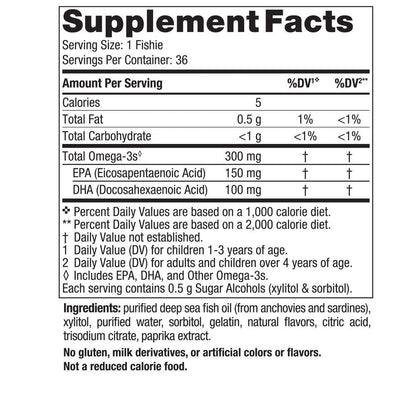 Nordic Naturals Nordic Omega-3 Fishies, Tutti Frutti - 36 Fishies - 300 mg Total Omega-3s with EPA & DHA - Healthy Brain, Mood, Vision & Immune System - Non-GMO - 36 Servings Nordic NaturalsBuy Supplements Australia