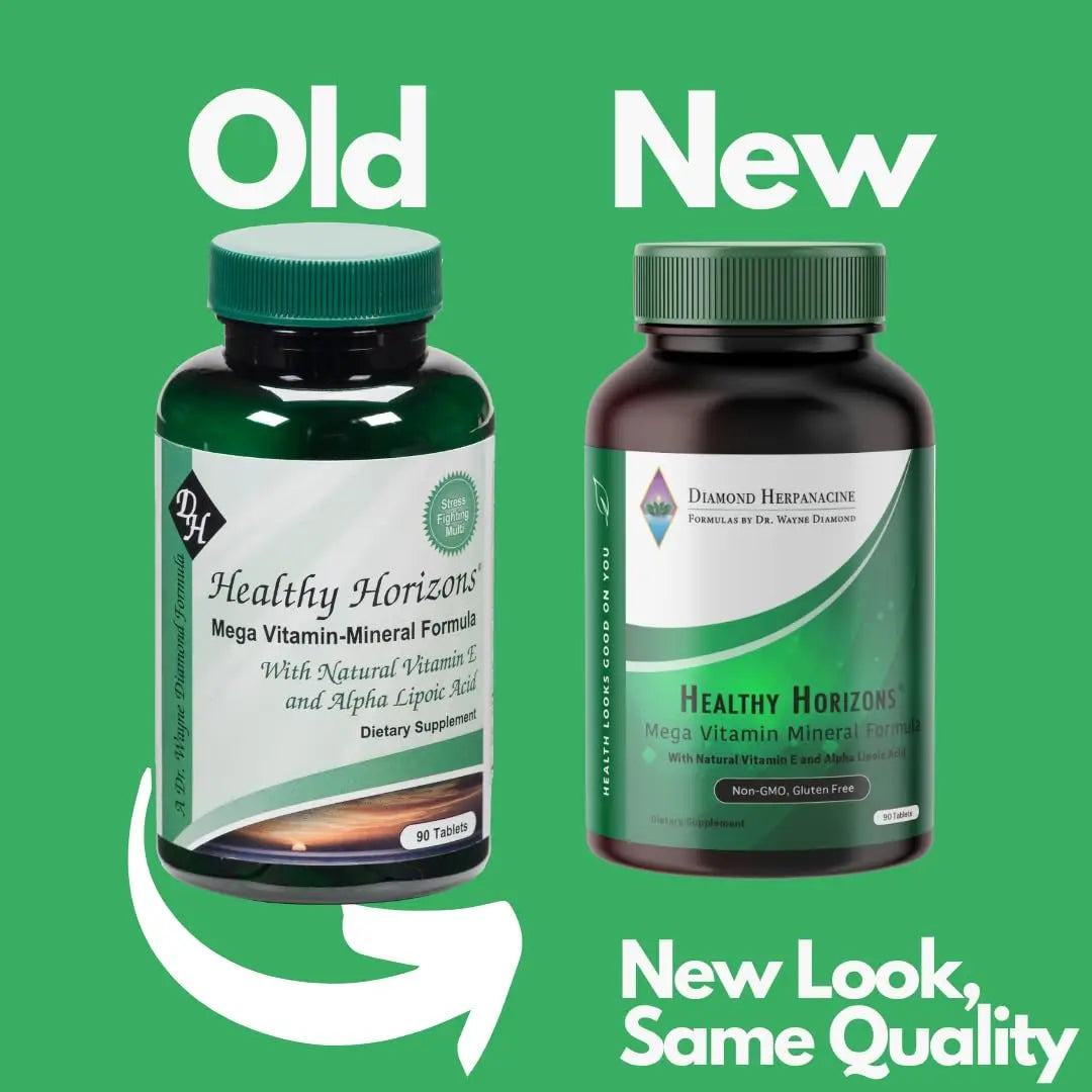 Herpanacine Diamond Healthy Horizons Multivitamin - Natural Multivitamin to Support Stress Relief and Provide Essential Nutrients HerpanacineBuy Supplements Australia