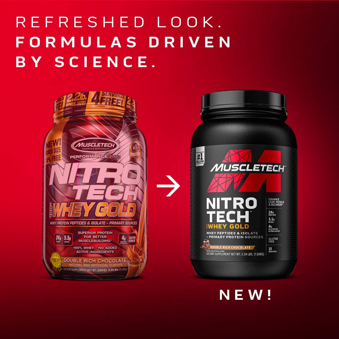 Whey Protein Powder MuscleTech Nitro-Tech Whey Gold Protein Powder Whey Protein MuscleTechBuy Supplements Australia