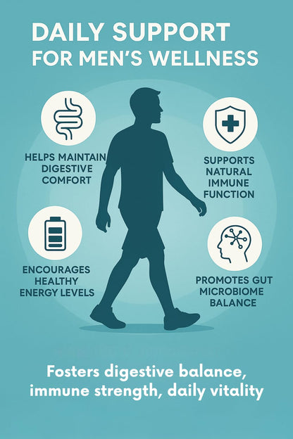 Organic Excellence Mens L Reuteri Probiotics for Gut Health with Prebiotics – 18 Strains for Digestive Health, Bloating & Immune Support – 30 Billion Probiotics + Sporebiotics – 30 Capsules Organic ExcellenceBuy Supplements Australia