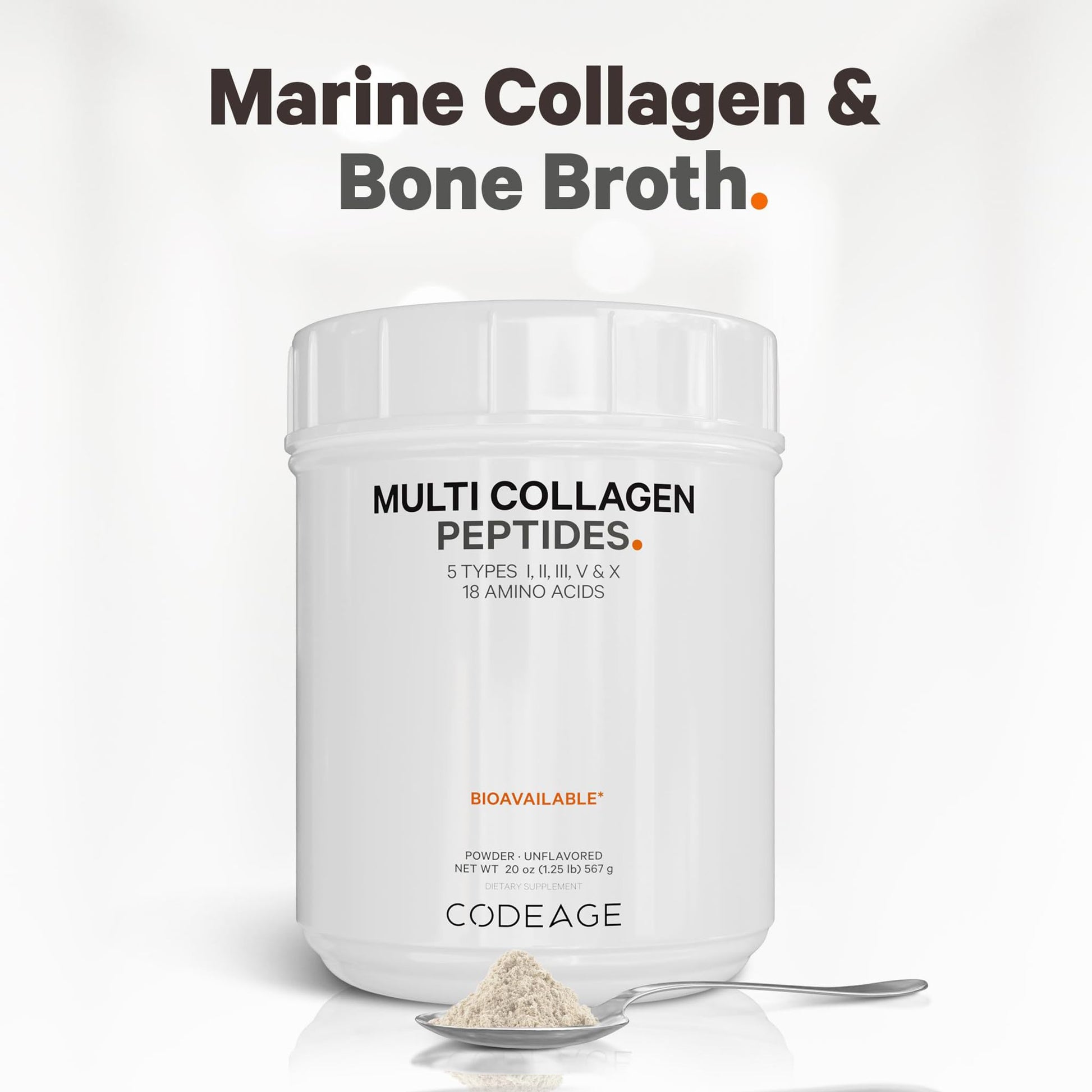 Codeage - Multi Collagen Protein + SBO Probiotics 50 Billion CFU Bundle CodeageBuy Supplements Australia