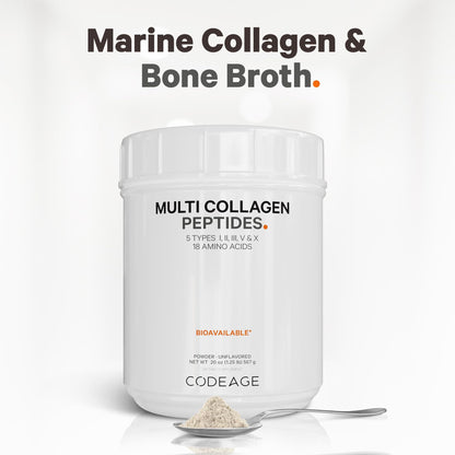 Codeage - Multi Collagen Protein + SBO Probiotics 50 Billion CFU Bundle CodeageBuy Supplements Australia
