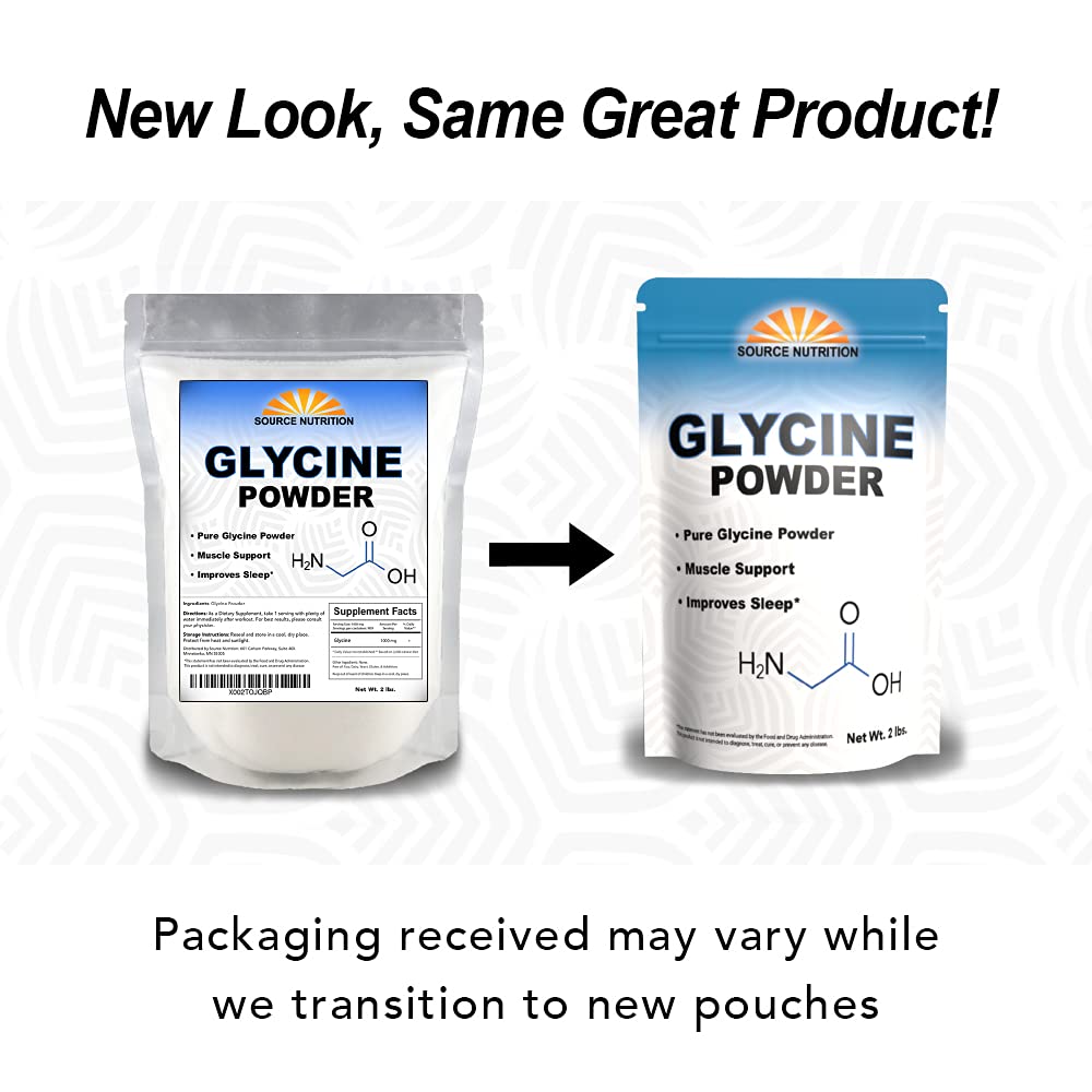Glycine Powder (2 lbs) - Promotes Restful Sleep, Muscle Energy and Strength, Memory and Cognition Support (Resealable Bag) TradeKingBuy Supplements Australia