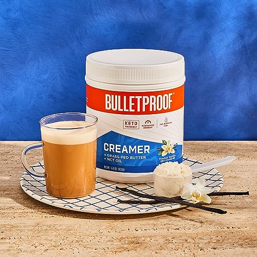 Bulletproof French Vanilla Creamer, 14.8 Ounces, Keto Coffee Creamer with MCT Oil BulletproofBuy Supplements Australia