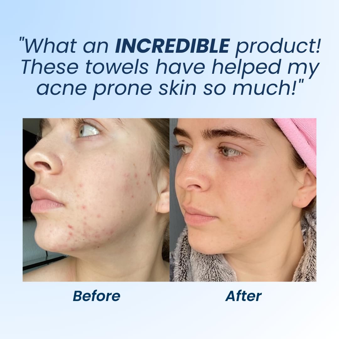 Clean Skin Club Clean Towel XL, 100% USDA Biobased Dermatologist CLEAN SKIN CLUBBuy Supplements Australia