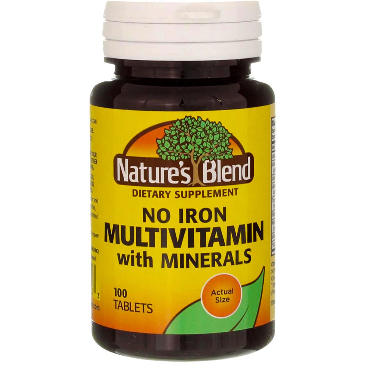 Nature's Blend Multiple Vitamin with Minerals No Iron 100 Tabs Nature's BlendBuy Supplements Australia