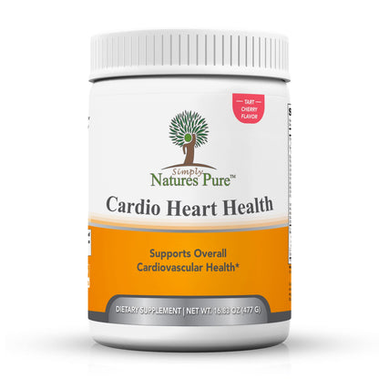 Simply Natures Pure - Cardio Heart Health Nitric Oxide Booster Support Supplement Powder with L-Arginine 5000 mg, L-Citrulline 1000 mg and Hawthorne Berry, 16.82 Ounces - Tart Cherry Flavor Simply Natures PureBuy Supplements Australia